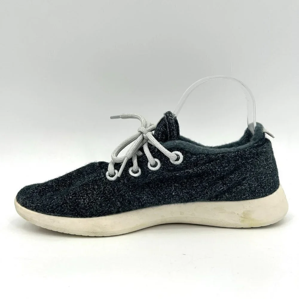 ALLBIRDS Women's Gray Wool Washable Lace Up Running Sneakers Shoes Size 9